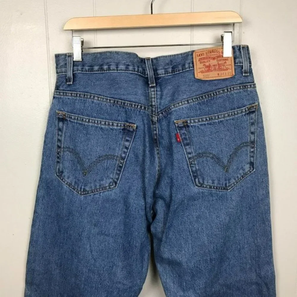 Vintage Levi's 505 Regular Fit Men's Jeans Y2K Size 34x29